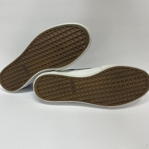 OBRA Mens 240 Black Canvas Sneakers Size 11 Vulcanized Footwear Casual Shoe - Picture 8 of 9